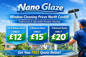 Window Cleaning Cardiff prices