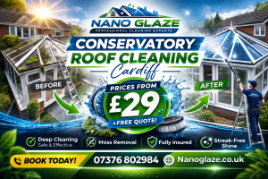 Conservatory Roof Cleaning Cardiff & Caerphilly