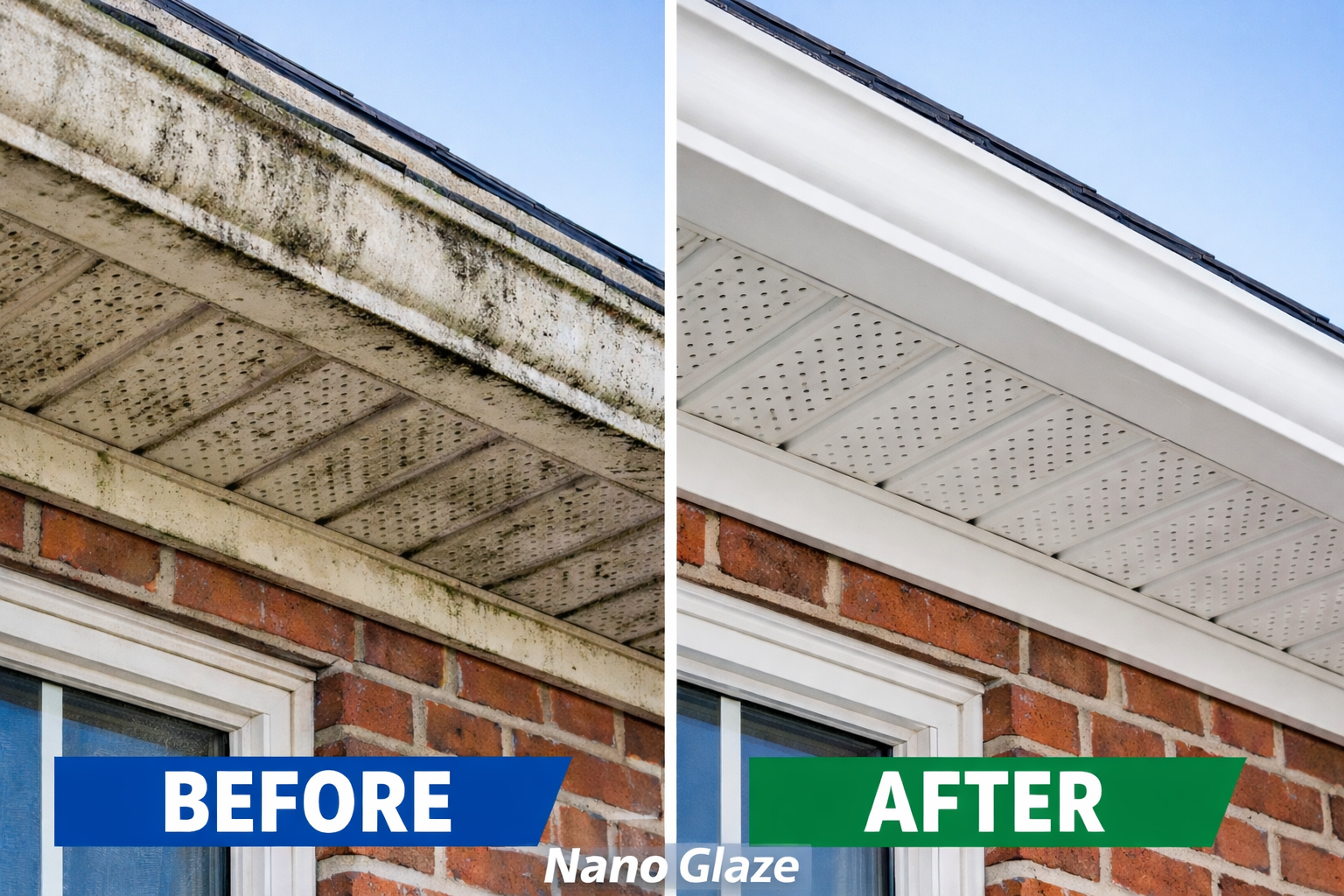 Fascia and Soffit Cleaning in Cardiff
